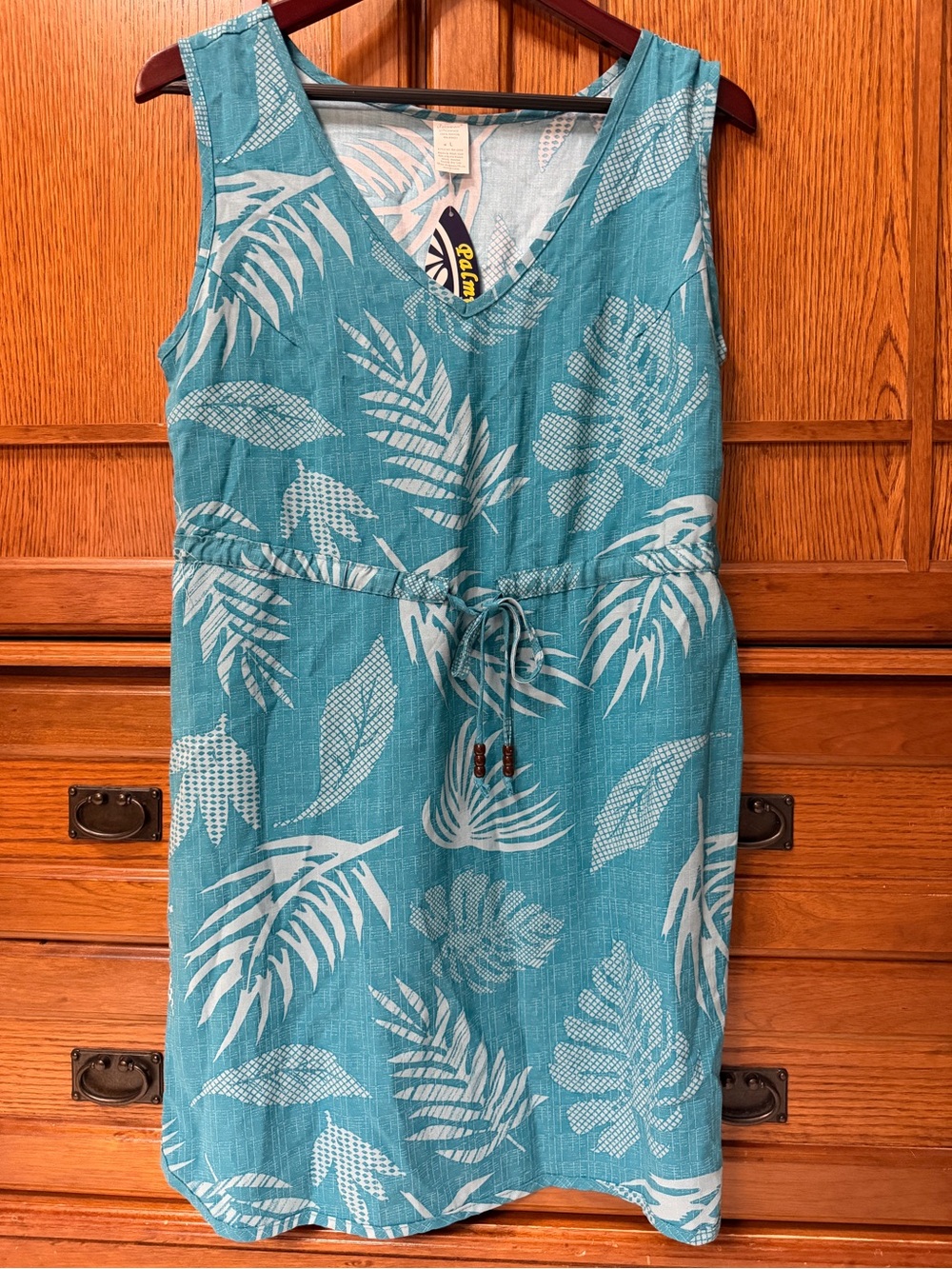 NWT Palmwave Hawaii Aloha Sundress Swim Coverup Tunic Tropical Resort Vacation